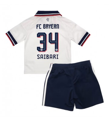 Bayern Munich Ismael Saibari #34 Udebanetrøje Børn 2026-27 Kortærmet (+ Korte bukser)